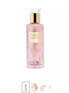 Victoria's Secret Bombshell Shimmering Body Oil - Pink & Gold